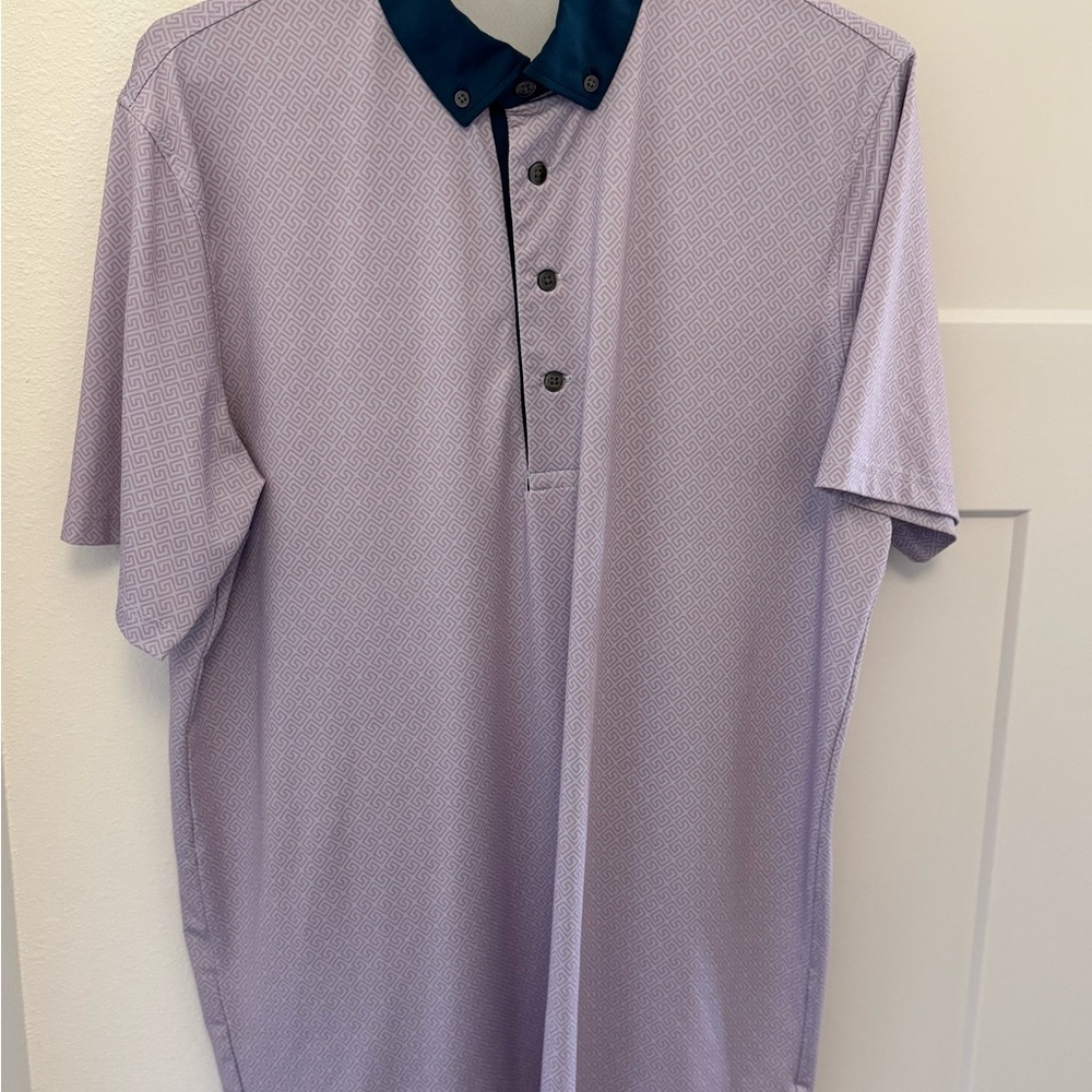 Men's Greyson Purple Polo Shirt